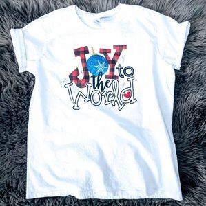 *New* Joy to the World xmas shirt